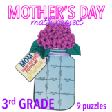 MOTHER'S DAY CRAFT - FLOWERS THIRD GRADE MATH PROJECT