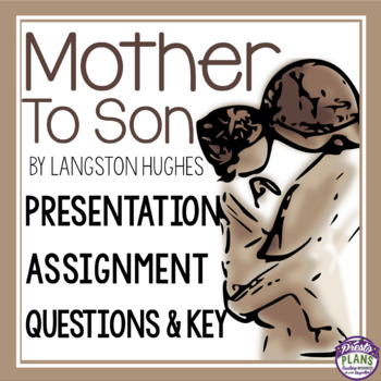 Preview of Mother to Son by Langston Hughes - Poetry Presentation and Assignments