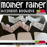 Mom and Dad Accordion Craft Book for Mother’s Day and Fath