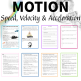 MOTION - Speed Velocity Acceleration for 6th 7th 8th 9th G