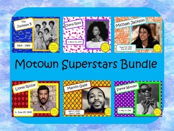 Preview of MOTOWN SUPERSTARS: Musicians in the Spotlight BUNDLE