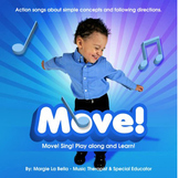 MOVE! Action songs 4 teaching special education kids and e