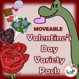 MOVEABLE Valentine's Day Clip Art Variety Pack for Digital