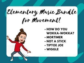 Preview of MOVEMENT Elementary Music Lesson Plan BUNDLE