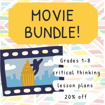 Preview of MOVIE SESSION | Lesson Plan Bundle | For Teachers or Parents/Guardians | 20% OFF