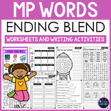 MP Ending Blends Worksheets - Final Consonant Blends: Phon
