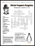 MR. POPPER'S PENGUINS Crossword Puzzle Worksheet Activities