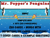 MR. POPPER'S PENGUINS Vocabulary Boom™ Cards BUNDLE/6 SETS