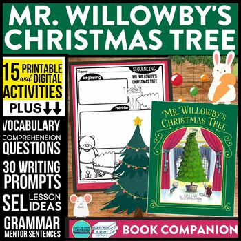 Preview of MR. WILLOWBY'S CHRISTMAS TREE activities READING COMPREHENSION - Book Companion