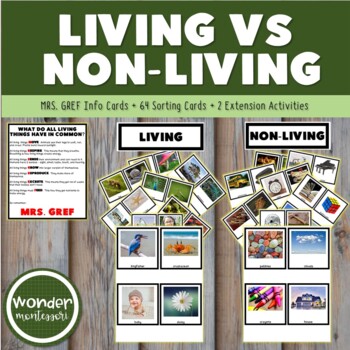 Preview of MRS GREF - Living vs Nonliving