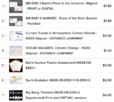 MS HS NGSS Earth Science Bundle