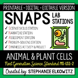 MS-LS1-2 Plant and Animal Cells Lab Activity | Printable, 