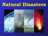 MS Natural Disasters PowerPoint - Storms Tornadoes Earthqu