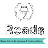 MS Roads - Font
