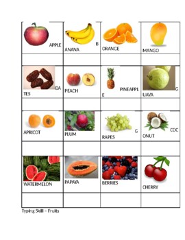 Preview of MS WORD-Typing Skill worksheet2
