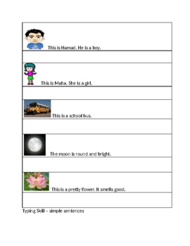 Preview of MS Word Typing skill - Worksheet 8