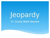 MSTEP Math Jeopardy 5th Grade