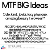 MTF BIG Ideas :: Commercial Use :: Miss Tiina Fonts