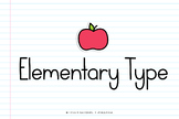MTF Elementary Type :: Commercial Use :: Miss Tiina Fonts