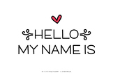MTF Hello My Name Is :: Commercial Use :: Miss Tiina Fonts