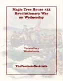 MTH22 Revolutionary War on Wednesday Vocabulary Worksheets