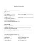 MTSS Parent Questionnaire