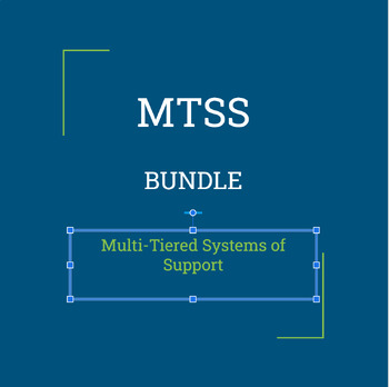 Preview of MTSS RtI Problem Solving BUNDLE