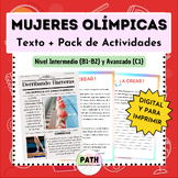 MUJERES EN LOS JUEGOS OLÍMPICOS || Pack de Actividades || 
