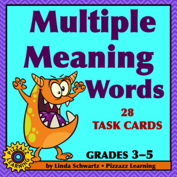 Preview of MULTIPLE MEANING WORDS • GRADES 3–5