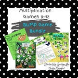 MULTIPLICATION (2-12)  GAMES-BUMP GAMES
