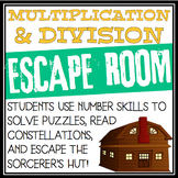 MULTIPLICATION AND DIVISION ESCAPE ROOM