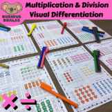 Multiplication and Division Differentiated Math Practice W