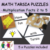 MULTIPLICATION FACTS 2 to 5 | Math Tarsia Puzzle