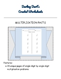 MULTIPLICATION FACTS: Version 2 of 5