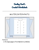 MULTIPLICATION FACTS: Version 5 of 5