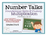 MULTIPLICATION NUMBER TALKS with Numerical Expressions (Gr
