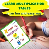 MULTIPLICATION OF TABLES FROM 1 TO 12, CUT AND PASTE WORKS