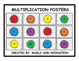 MULTIPLICATION POSTERS (Facts 1-12)