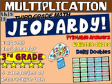 MULTIPLICATION PRACTICE - Third Grade MATH JEOPARDY! hando