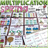 Spring Math Activities Multiplication Task Cards Scoot