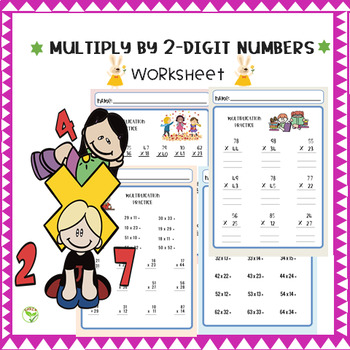 Preview of MULTIPLICATION by 2-DIGIT NUMBERS