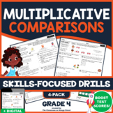 MULTIPLICATIVE COMPARISONS: Skills-Boosting Math Worksheet