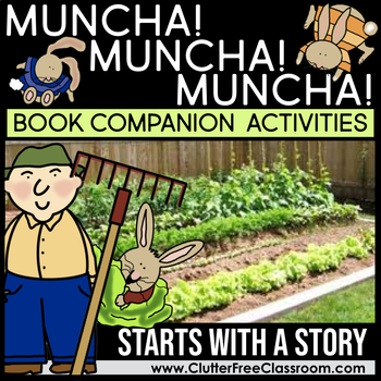 Preview of MUNCHA! MUNCHA! MUNCHA! by Candace Fleming Book Companion Activities April Craft