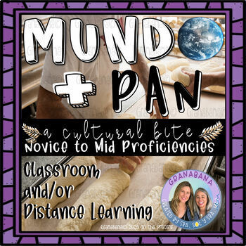 Preview of MUNDOPÁN: A Scaffolded Cultural Comparison | Novice to Mid Proficiencies