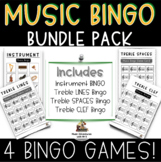 MUSIC BINGO BUNDLE!! Games & Resource Pack