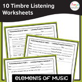 Elements of Music Performing Media and Timbre Listening Wo