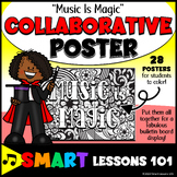 MUSIC IS MAGIC Collaborative Poster Project Growth Mindset