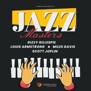 Preview of Jazz Masters PowerPoint Presentations Bundle | Black History Month