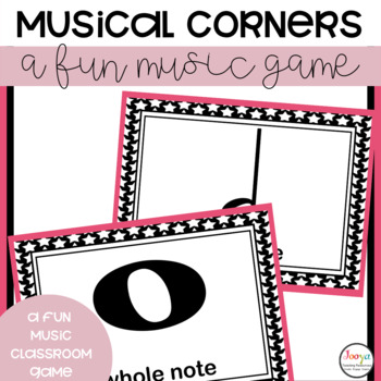 Preview of Music Game FREEBIE- Corners