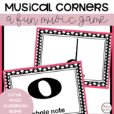 Music Game FREEBIE- Corners